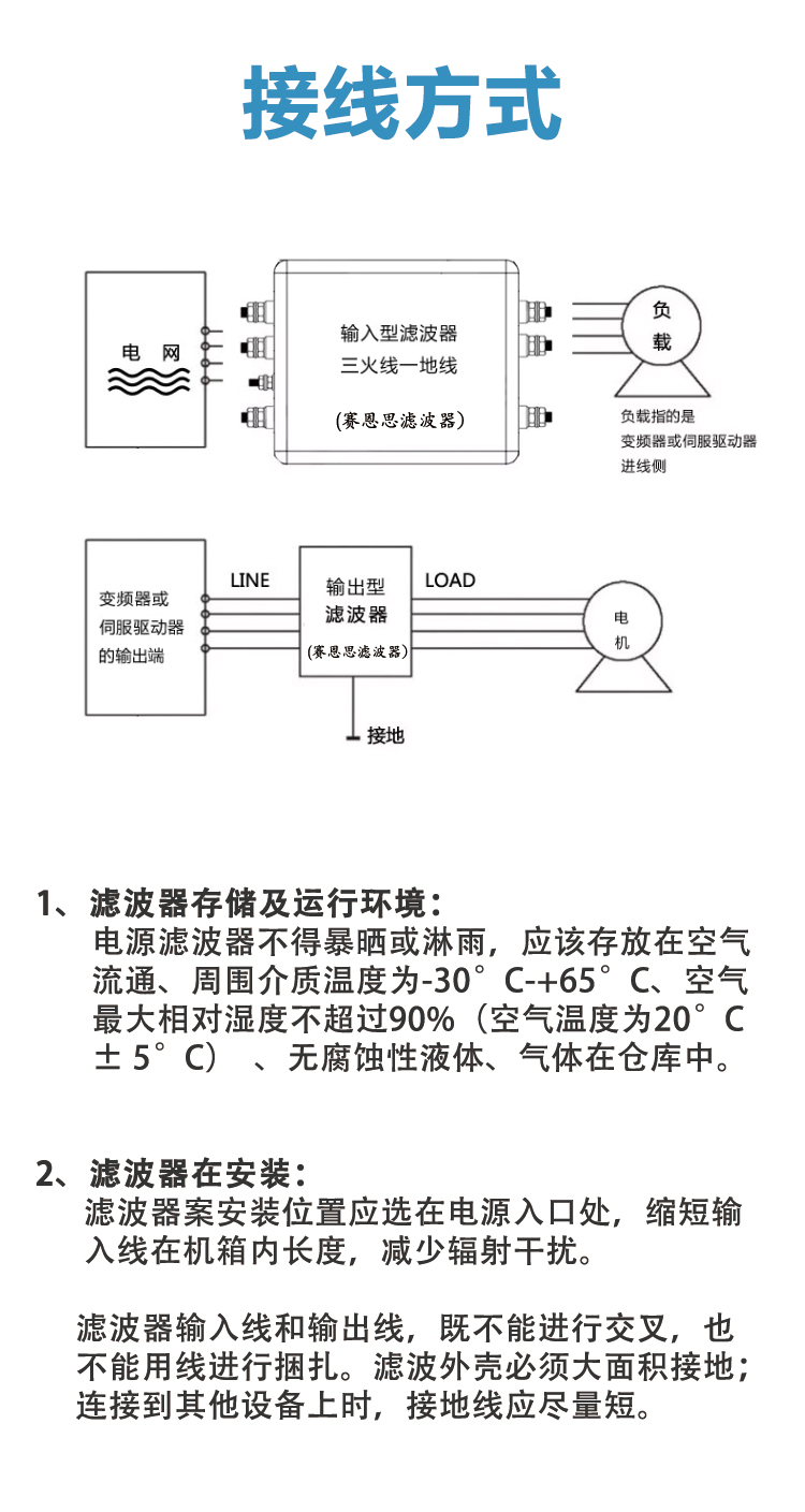 濾波器接線圖